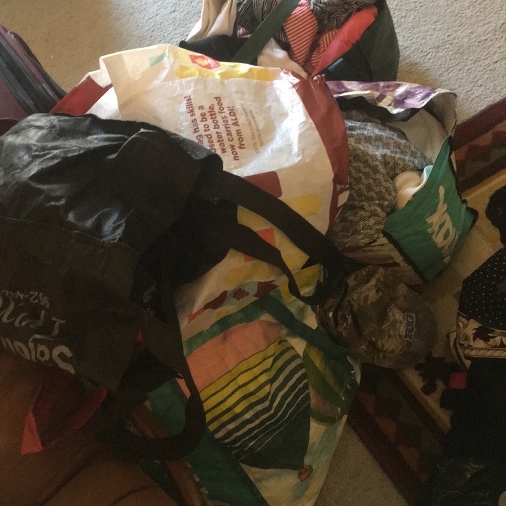 Closet clean out